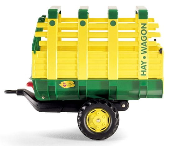 Rolly Toys Vlečka na seno za traktor 1osá "Hay Wagon" - žltá