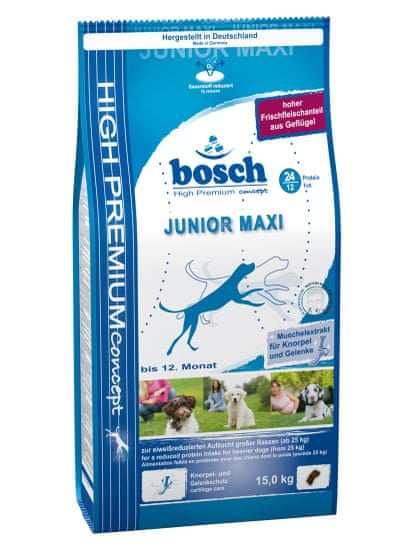 Bosch  Dog Junior Maxi 15 kg