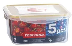 Tescoma Dózy FRESHBOX 5ks, štvorcová (892044)