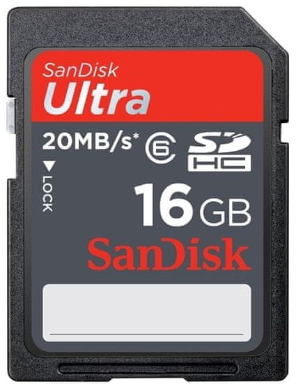 SanDisk SDHC Ultra 16 GB