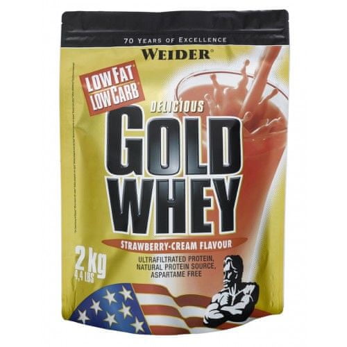 Weider Gold Whey Srvátkový proteín 2 kg - Vanilka