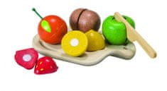 Plan Toys EKO - krájanie, ovocie na doske