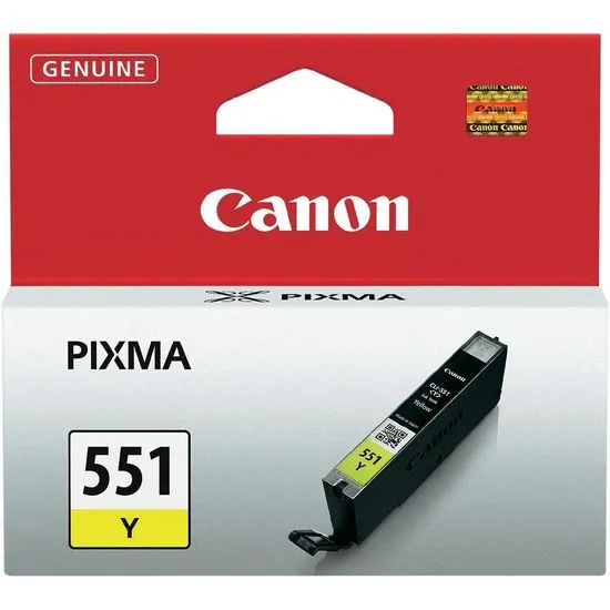 Canon CLI-551Y, žltá