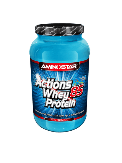 Aminostar Whey Protein Actions 85%,1000g citrón-jogurt