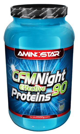 Aminostar CFM Night Effective Proteins 1000g, čokoláda