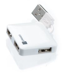 Connect IT CI-52 USB hub so 4 portami Mini, biely