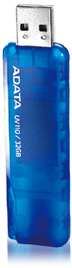 A-Data UV110, 16 GB, modrý