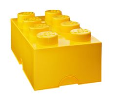 LEGO Storage box 25x50 cm, žltá
