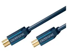 ClickTronic HQ OFC anténny kábel M/F, 1 m