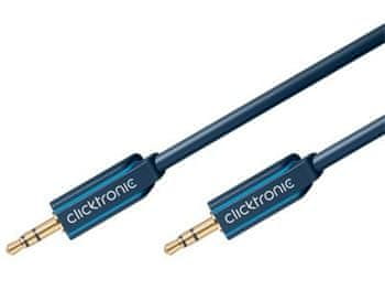 ClickTronic HQ OFC kábel Jack 3,5 mm stereo, M/M, 1,5 m