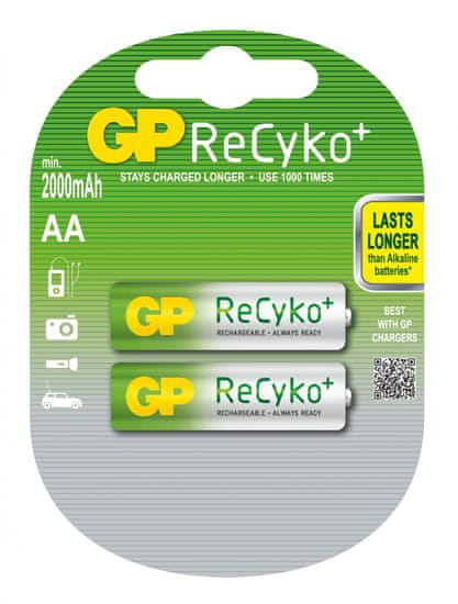 GP BATERIA GP RECYKO+ 210AAHC R06