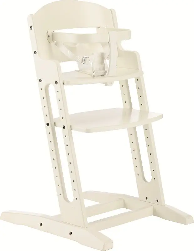 BabyDan Jedálenská stolička Dan Chair New, White