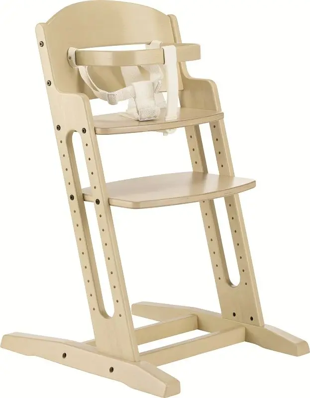 BabyDan Jedálenská stolička Dan Chair New, White wash