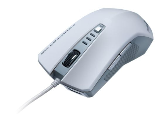 Connect IT CI-188 optická myš pre hráčov Tomcat, biela