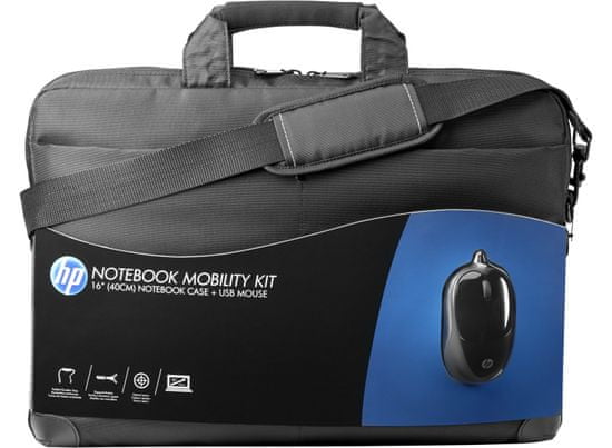 HP Notebook Mobility Kit 16” (H6L24AA) + optická myš