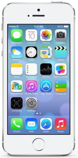 Apple iPhone 5 S, 32 GB, strieborný