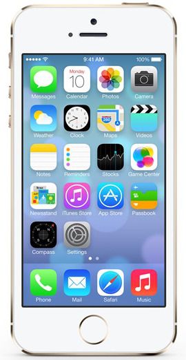 Apple iPhone 5S, 16GB, zlatý, RFB (CPO)