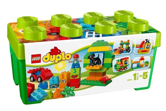 LEGO DUPLO® Kocky 10572 Box plný zábavy