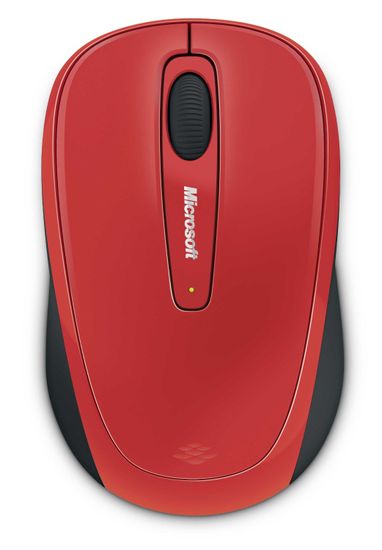 Microsoft Mobile Mouse 3500 červená