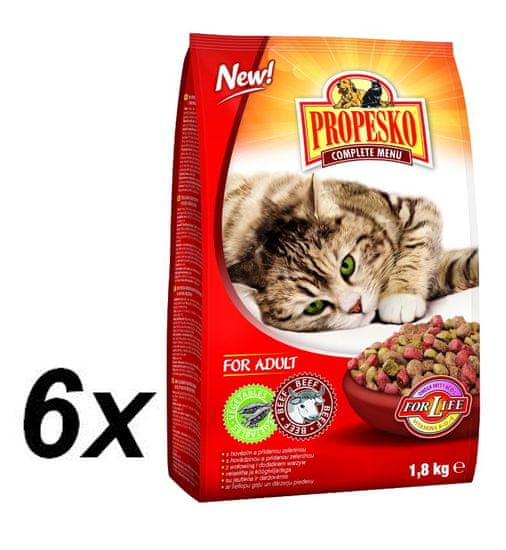 Propesko granule mačka hovädzie so zeleninou 10,8 kg