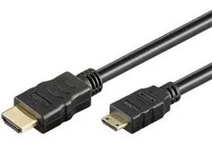 PremiumCord kábel HDMI A - HDMI mini C, 3m