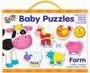 Puzzle pre najmenších - zvieratká na farme 2
