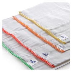XKKO Skladané bavlnené plienky Biela - Premium