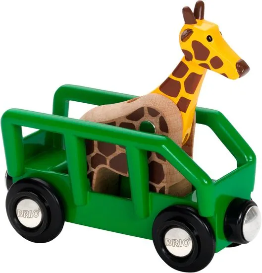 Brio Žirafa vo vagóne