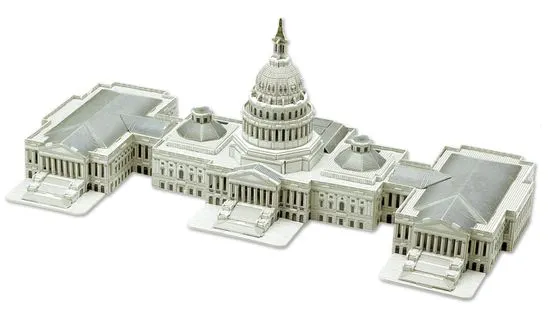 CubicFun Puzzle 3D Capitol Hill - 132 dielikov