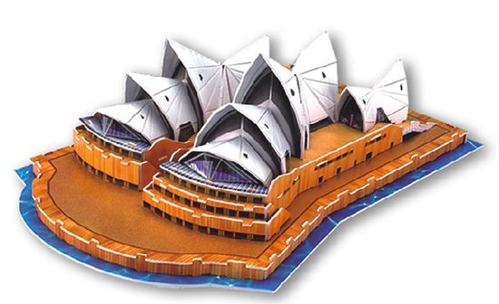 CubicFun Puzzle 3D Opera v Sydney – 58 dielikov