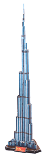CubicFun Puzzle 3D Burj Khalifa - 91 dielikov