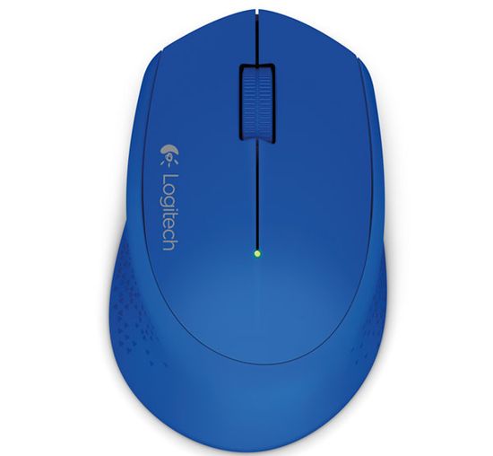 Logitech Wireless Mouse M280, modrá