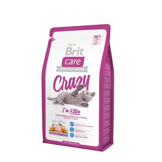 Brit Care Cat Crazy I´m Kitten 7 kg