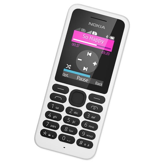 Nokia 130 Dual SIM, biela