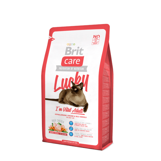 Brit Care Cat Lucky I´m Vital Adult 7 kg