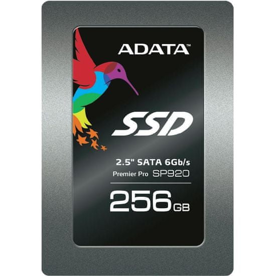 A-Data Premier Pro SP920, 256 GB, 2,5" SSD (ASP920SS3-256GM-C)