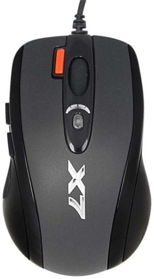 A4Tech X-710BK herná myš, čierna