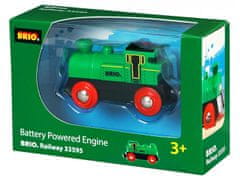 Brio Elektronická lokomotíva zelená