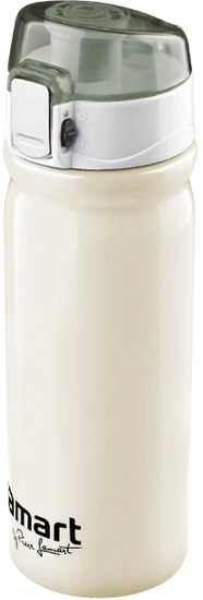 Lamart Športová fľaša Corn 0,6 l, biela LT4019