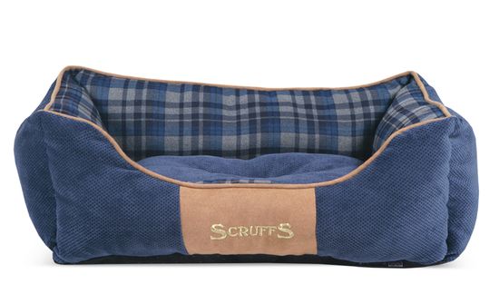 Scruffs Highland Box Bed modrý