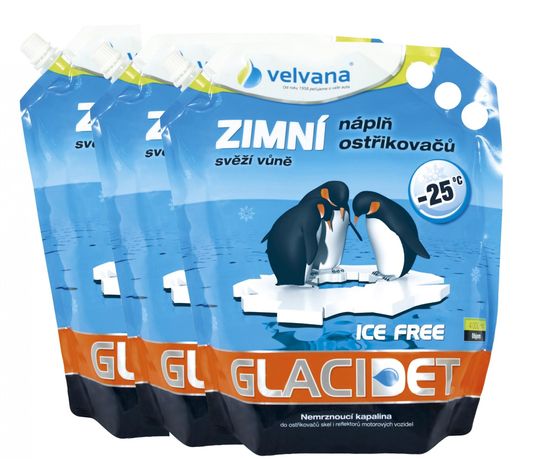 Velvana Glacidet ice free -25°C 4 L soft pack (3pack, 12 l)