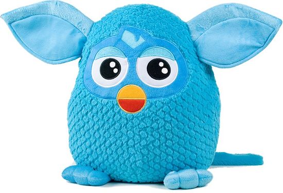 Furby Plyšový s tajným vreckom, 32 cm modrý