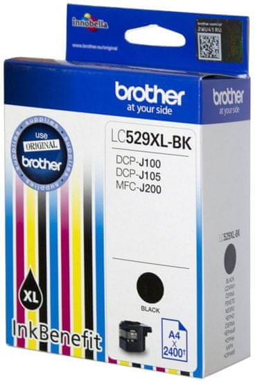 BROTHER LC-529XLBK, čierna