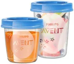 Philips Avent VIA poháriky s viečkom 180ml - 5ks