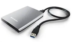 VERBATIM Store 'n' Go 2TB / Externí / USB 3.0 / 2,5" / Silver (53189)