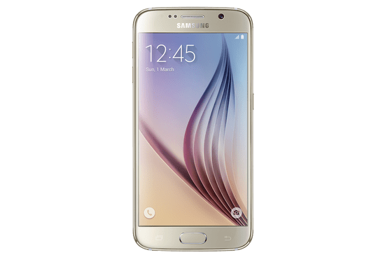 SAMSUNG Galaxy S6, Edge, 64 GB, zlatá
