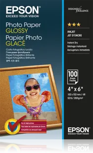 Epson Photo Paper Glossy 10x15cm 100 listou