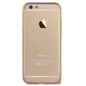 Devia Hliníkový ochranný kryt, Apple iPhone 6 PLUS, oblý, ružový