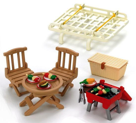 Sylvanian Families Strešný nosič s piknik setom
