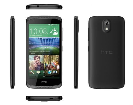 HTC Desire 526G, čierny
